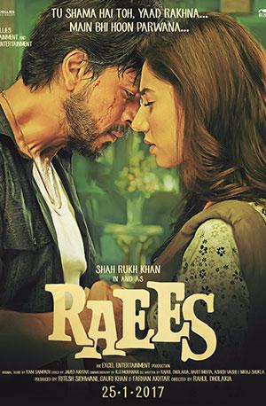 Raees (2017) Hindi Full Movie 480p [400MB] | 720p [1.2GB] | 1080p [4GB]