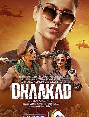 Dhaakad (2022) WEB-DL Hindi Full Movie 480p [400MB] | 720p [1.1GB] | 1080p [2GB] | 2160p 4K [4.6GB]